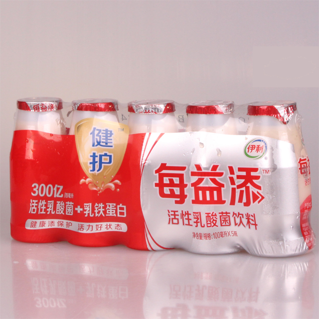 伊利 每益添活性乳酸菌100ml*5